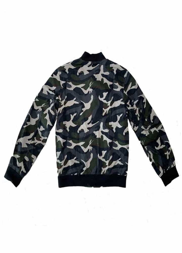 Ted Lasso S3 Phil Dunster (Jamie Tartt) Camo Jacket